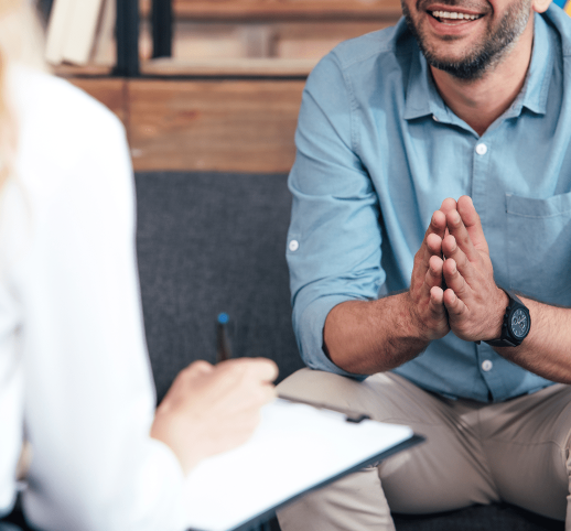 anxiety therapy session